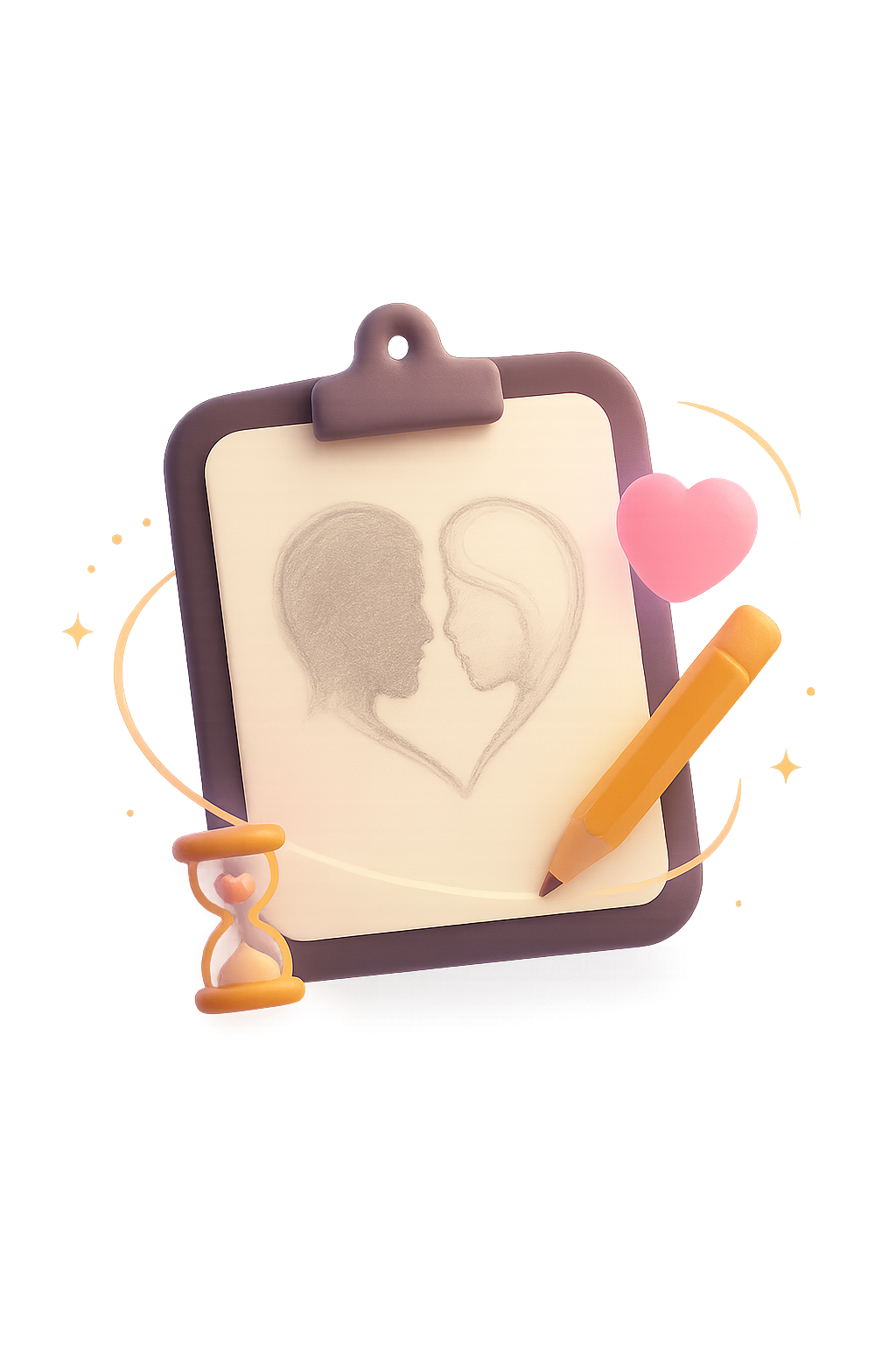 Soulmate sketch processing screen