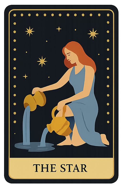 Star tarot card
